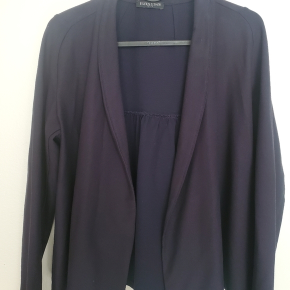 Eileen Fisher open jacket - Picture 2 of 7